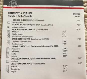 CD Haruto Yoshida: Trumpet and Piano