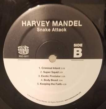 LP Harvey Mandel: Snake Attack