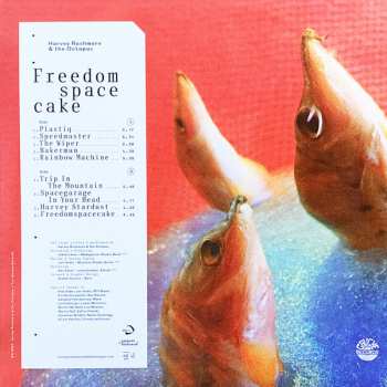 LP Harvey Rushmore And The Octopus: Freedomspacecake