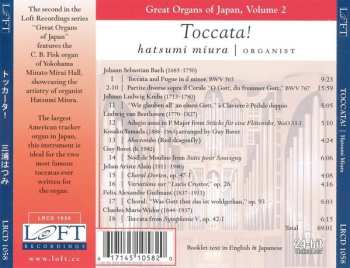 CD Hatsumi Miura: Toccata! 