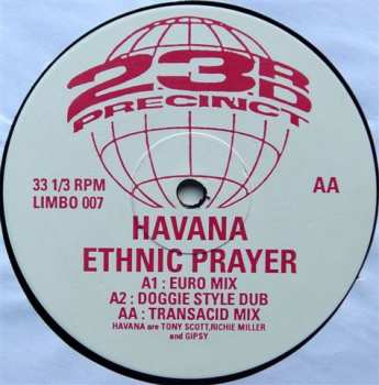 Album Havana: Ethnic Prayer