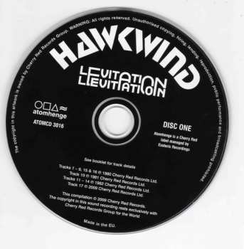 3CD/Coffret Hawkwind: Levitation DLX | LTD