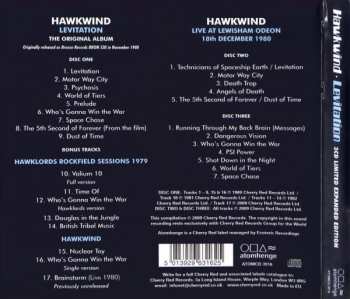 3CD/Coffret Hawkwind: Levitation DLX | LTD