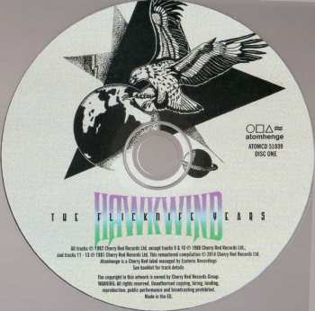 5CD/Coffret Hawkwind: The Flicknife Years • 1981-1988