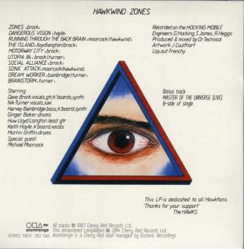 5CD/Coffret Hawkwind: The Flicknife Years • 1981-1988
