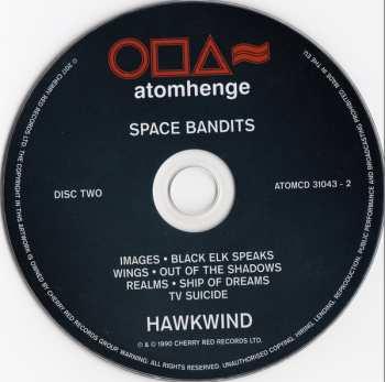 3CD/Coffret Hawkwind: The GWR Records Years 1988-1991