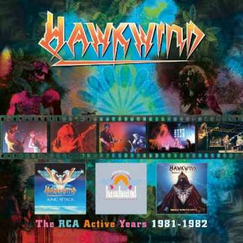 3CD/Coffret Hawkwind: The RCA Active Years 1981-1982