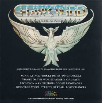 3CD/Coffret Hawkwind: The RCA Active Years 1981-1982