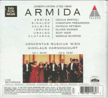 2CD Joseph Haydn: Armida