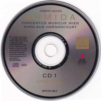 2CD Joseph Haydn: Armida