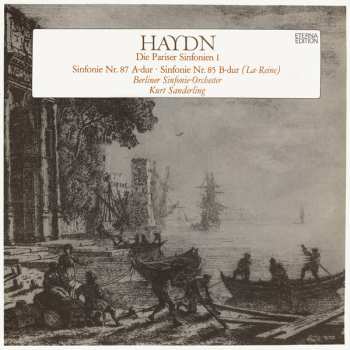LP Die Pariser Sinfonien I- Sinfonie Nr. 87 A-Dur , Sinfonie Nr. 85 B-Dur  (La Reine)