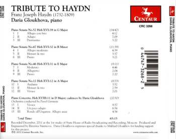CD Joseph Haydn: Tribute To Haydn
