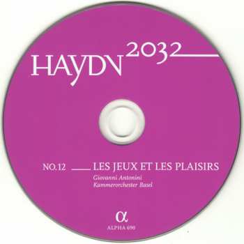CD Joseph Haydn: Les Jeux Et Les Plaisirs