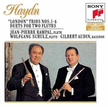 Album Jean-Pierre Rampal: "London" Trios, Nos 1-4, Divertissements, Op. 100, Nos. 2 & 6
