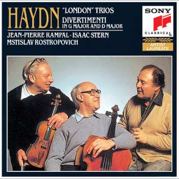 CD Jean-Pierre Rampal: "London" Trios, Nos 1-4, Divertissements, Op. 100, Nos. 2 & 6