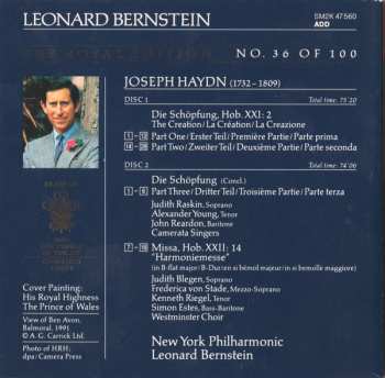 2CD Leonard Bernstein: "The Creation" • "Harmoniemesse"