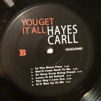 LP Hayes Carll: You Get It All
