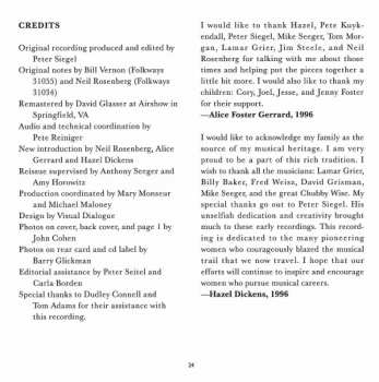 CD Hazel Dickens And Alice Gerrard: Pioneering Women Of Bluegrass