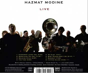CD Hazmat Modine: Live