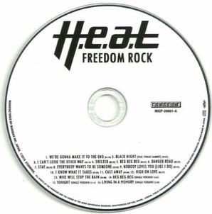2CD H.E.A.T: Freedom Rock