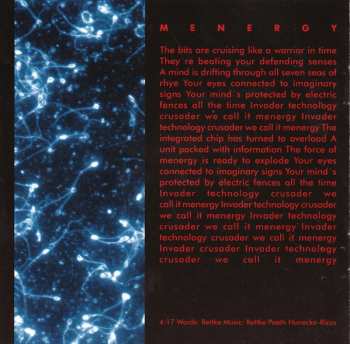 CD Heavens Gate: Menergy