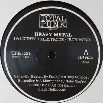 2LP Heavy Metal: IV: Counter Electrode / Iron Mono