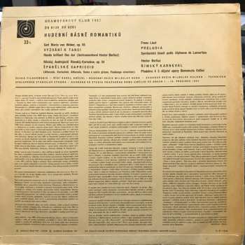 LP The Czech Philharmonic Orchestra: Hudební Básně Romantiků
