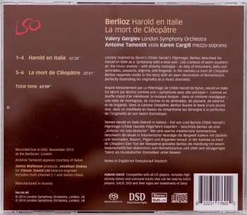SACD The London Symphony Orchestra: Harold En Italie / La Mort De Cléopâtre