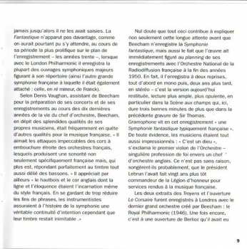 CD Sir Thomas Beecham: Symphonie Fantastique / Overture: "Le Corsaire" / Les Troyens - Trojan March & Royal Hunt & Storm