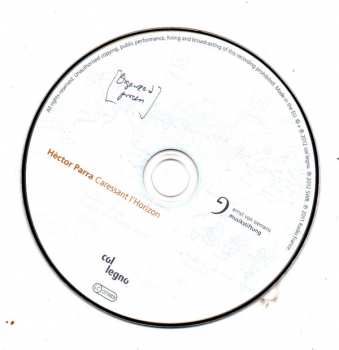 CD Hèctor Parra: Caressant L'Horizon