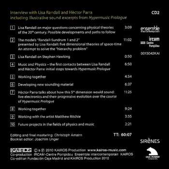 2CD/Coffret Ensemble Intercontemporain: Hypermusic Prologue - A Projective Opera In Seven Planes