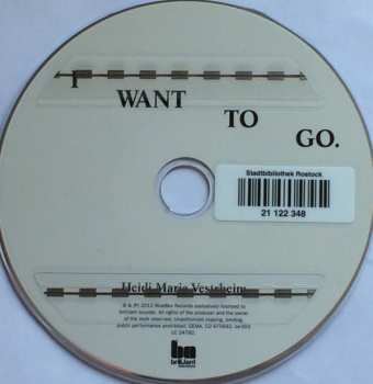 CD Heidi Marie Vestrheim: I Want To Go.