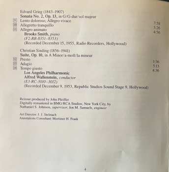 2CD/Coffret Edvard Grieg: The Heifetz Chamber Music Collection I