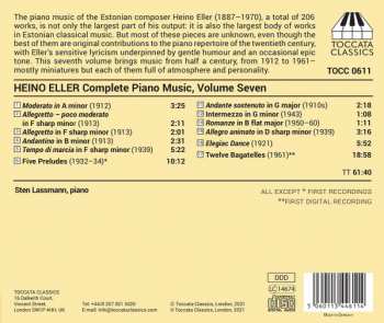 CD Sten Lassmann:  Complete Piano Music, Volume Seven