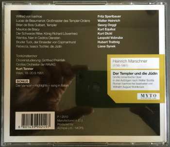 2CD Kurt Equiluz: Templer Und Die Jüdin