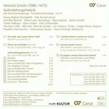 8CD/Coffret Heinrich Schütz: Die Gesamteinspielung, Box II
