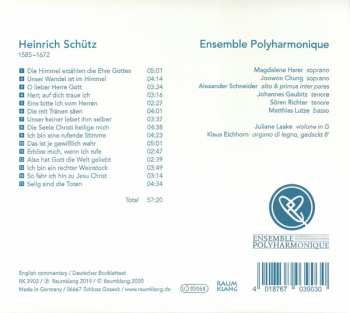CD Heinrich Schütz: Geistliche Chor-Music 1648