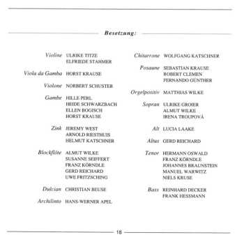 CD Giovanni Gabrieli: Schütz Und Venedig / Schütz And Venice