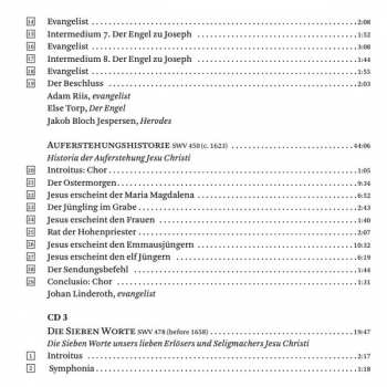 4CD/Coffret Heinrich Schütz: The Complete Narrative Works 