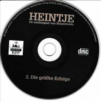3CD/Coffret Heintje: De Nachtegaal Van Bleyerheide - Het Allerbeste, Die Größte Erfolge, The Best Of All