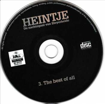 3CD/Coffret Heintje: De Nachtegaal Van Bleyerheide - Het Allerbeste, Die Größte Erfolge, The Best Of All