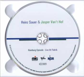 CD Jasper Van't Hof: Hamburg Episode - Live At Fabrik