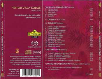 SACD Heitor Villa-Lobos: Complete Solo Guitar Music