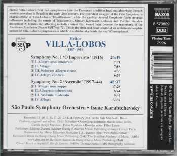 6CD/Coffret Heitor Villa-Lobos: Complete Symphonies