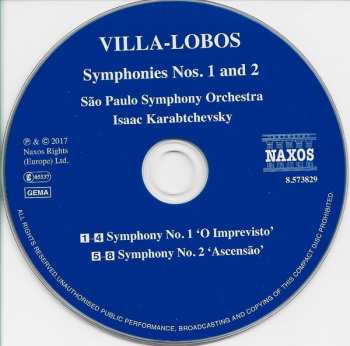 6CD/Coffret Heitor Villa-Lobos: Complete Symphonies