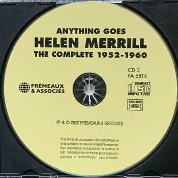 4CD/Coffret Helen Merrill: Anything Goes (The Complete 1952-1960)