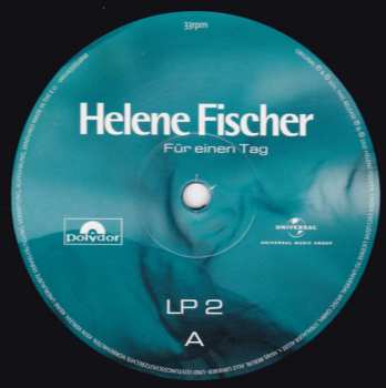 2LP Helene Fischer: Für Einen Tag