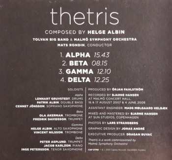 CD Malmö Symphony Orchestra: Thetris