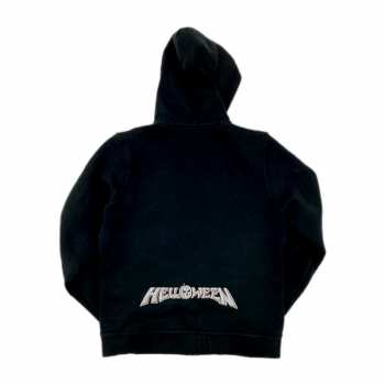 Marchandises Helloween: Mikina Se Zipem Pumpkin & Logo Helloween Deluxe S