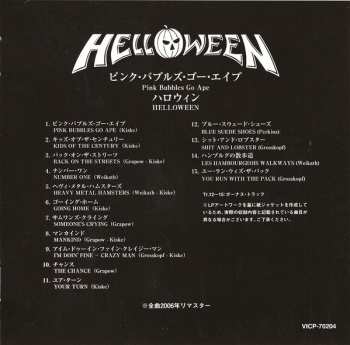 CD Helloween: Pink Bubbles Go Ape LTD